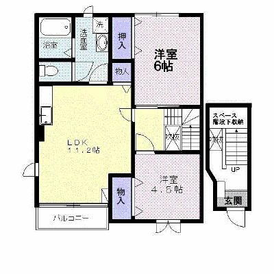 ハピネスヴィレッヂＢ 201【管理NO：1-007985301-02010】 ★家具家電は申し込み後に搬入します★ ★2026年11月中旬入居可能★の物件画像