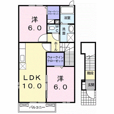 プロメナーデ 201【管理NO：1-014799701-02010】 ★家具家電は申し込み後に搬入します★ ★2026年11月中旬入居可能★の物件画像