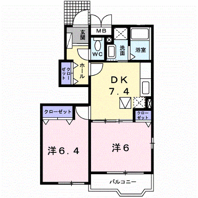 コモド・ヴェント 101【管理NO：1-012737801-01010】 ★家具家電は申し込み後に搬入します★ ★2026年11月中旬入居可能★の物件画像