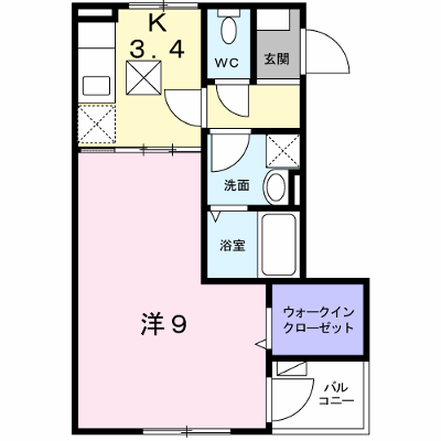ラ・フレーズ 102【管理NO：1-023234501-01020】 ★家具家電は申し込み後に搬入します★ ★2026年10月下旬入居可能★の物件画像