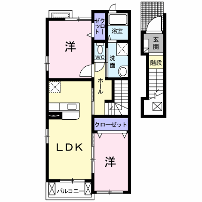 グラース・プルミエ　Ａ 205【管理NO：1-014959201-02050】 ★家具家電は申し込み後に搬入します★ ★2026年11月上旬入居可能★の物件画像