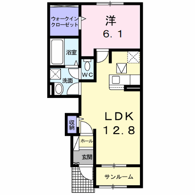 コンフォ―ル 102【管理NO：1-025523801-01020】 ★家具家電は申し込み後に搬入します★ ★2026年12月中旬入居可能★の物件画像