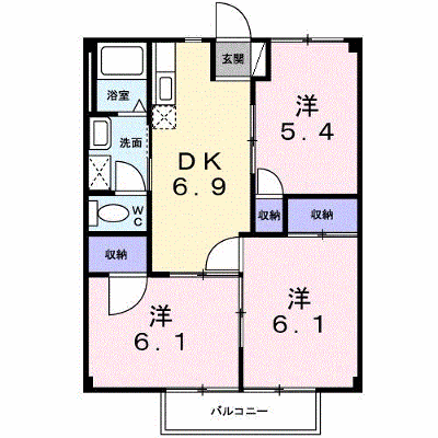 ニューシティ志げＢ 201【管理NO：1-002820601-02010】 ★家具家電は申し込み後に搬入します★ ★2026年11月中旬入居可能★の物件画像