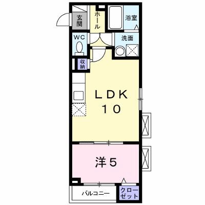 サンテラス 206【管理NO：1-017570401-02060】 ★家具家電は申し込み後に搬入します★ ★2026年10月中旬入居可能★の物件画像