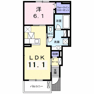 ウィル　ニコル 103【管理NO：1-021153601-01030】 ★家具家電は申し込み後に搬入します★ ★2026年11月中旬入居可能★の物件画像