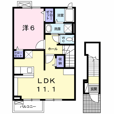 インプレス 203【管理NO：1-020231801-02030】 ★家具家電は申し込み後に搬入します★ ★2026年11月下旬入居可能★の物件画像