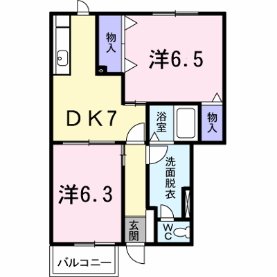 シャトーＤＥマロン 101【管理NO：1-009629801-01010】 ★家具家電は申し込み後に搬入します★ ★2026年11月中旬入居可能★の物件画像