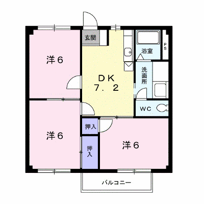 アクティブ小町 202【管理NO：1-003627801-02020】 ★家具家電は申し込み後に搬入します★ ★2027年01月下旬入居可能★の物件画像
