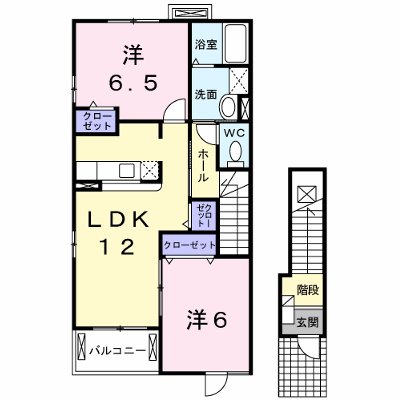 サン　ベリーズ 201【管理NO：1-013643501-02010】 ★家具家電は申し込み後に搬入します★ ★2026年10月中旬入居可能★の物件画像