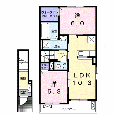 ピース　ハウス 203【管理NO：1-024554201-02030】 ★家具家電は申し込み後に搬入します★ ★2026年11月下旬入居可能★の物件画像