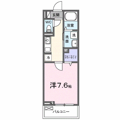 リジェ花田 202【管理NO：1-028153301-02020】 ★家具家電は申し込み後に搬入します★ ★2026年12月中旬入居可能★の物件画像