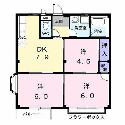 レジデンス吉津 202【管理NO：1-001855901-02020】 ★家具家電は申し込み後に搬入します★ ★2026年11月中旬入居可能★の物件画像