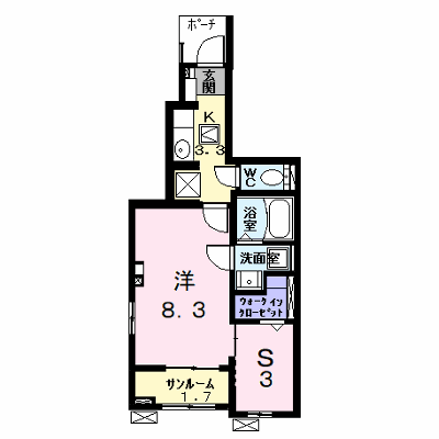 コンフォート 105【管理NO：1-027803501-01040】 ★家具家電は申し込み後に搬入します★ ★2026年11月中旬入居可能★の物件画像