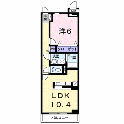 ヌーベル　コリーヌⅡ 205【管理NO：1-014723702-02040】 ★家具家電は申し込み後に搬入します★ ★2026年11月中旬入居可能★の物件画像