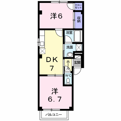 グランド－ル１０ 201【管理NO：1-011619901-02010】 ★家具家電は申し込み後に搬入します★ ★2026年10月下旬入居可能★の物件画像