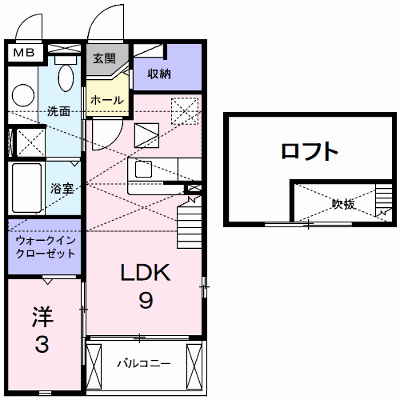 メロウ　ハウスＡ 205【管理NO：1-015330301-02040】 ★家具家電は申し込み後に搬入します★の物件画像