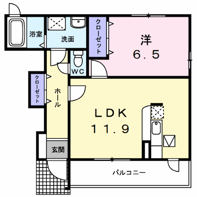 ＦｏｕｒｓｅａｓｏｎｓⅠ 102【管理NO：1-016719001-01020】 ★家具家電は申し込み後に搬入します★ ★2026年11月中旬入居可能★の物件画像
