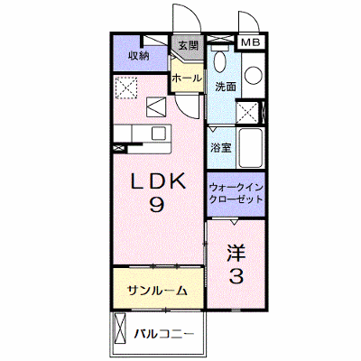 エルフローレ 104【管理NO：1-019664201-01040】 ★家具家電は申し込み後に搬入します★ ★2026年11月中旬入居可能★の物件画像