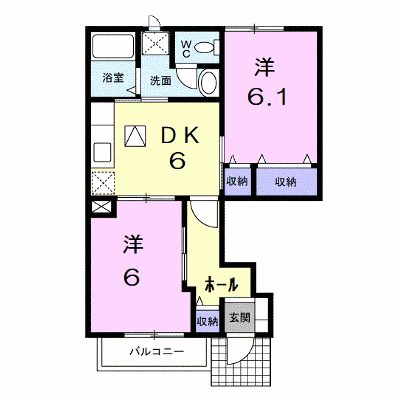 ラフィネシャトレーⅡ番館Ｂ 102【管理NO：1-010419202-01020】 ★家具家電は申し込み後に搬入します★ ★2026年12月中旬入居可能★の物件画像