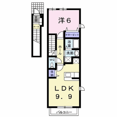 ビアン　カンパーニュＡ 201【管理NO：1-015167301-02010】 ★家具家電は申し込み後に搬入します★の物件画像