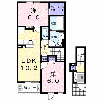プレッソ橿原Ⅱ 201【管理NO：1-025725402-02010】 ★家具家電は申し込み後に搬入します★の物件画像