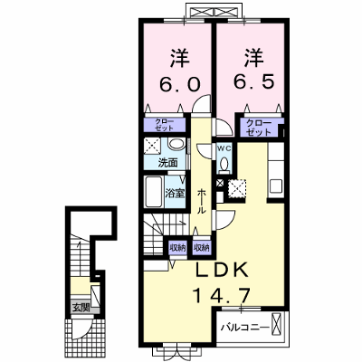 フォーリスト・ナノ 203【管理NO：1-022033101-02030】 ★家具家電は申し込み後に搬入します★ ★2026年12月上旬入居可能★の物件画像