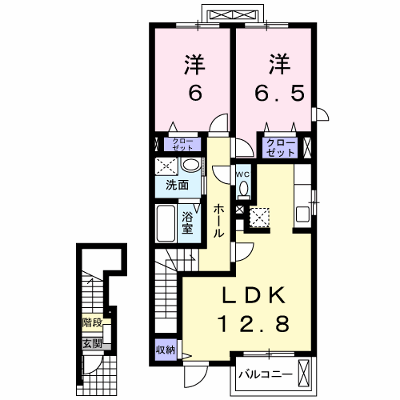 ケ－マ・ハ－モニ－１番館 203【管理NO：1-015428401-02030】 ★家具家電は申し込み後に搬入します★の物件画像