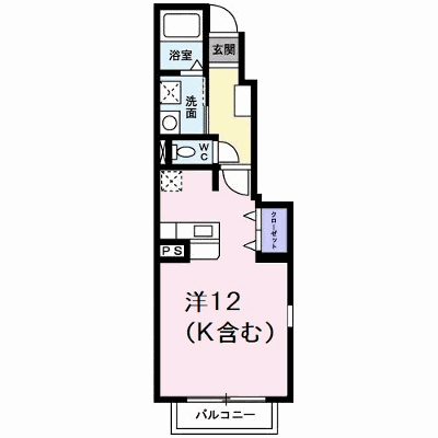 ヴィヴァーチェ　春日野　Ａ 101【管理NO：1-012849601-01010】 ★家具家電は申し込み後に搬入します★ ★2026年11月中旬入居可能★の物件画像