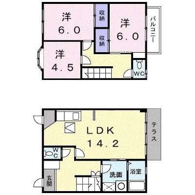 ホワイトハウス 103【管理NO：1-004318301-01030】 ★家具家電は申し込み後に搬入します★ ★2026年11月中旬入居可能★の物件画像