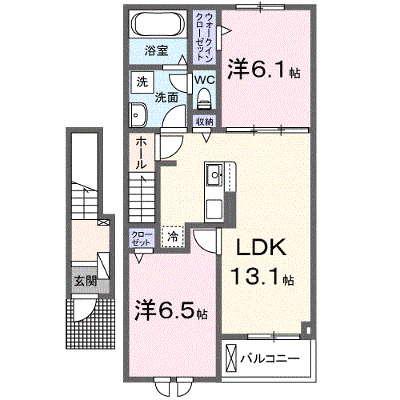 ベル・クールⅡ 203【管理NO：1-027729701-02030】 ★家具家電は申し込み後に搬入します★ ★2026年11月中旬入居可能★の物件画像
