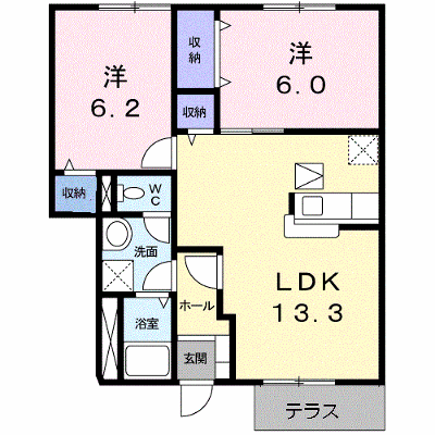 サンプレインＡ 103【管理NO：1-011312001-01030】 ★家具家電は申し込み後に搬入します★ ★2027年01月下旬入居可能★の物件画像