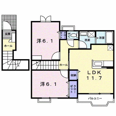 ブライト・サンハイＡ 202【管理NO：1-013875701-02020】 ★家具家電は申し込み後に搬入します★ ★2026年11月中旬入居可能★の物件画像