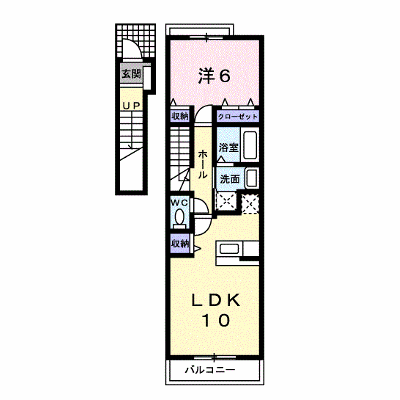メゾン・ド・グリシーヌ　Ⅱ 204【管理NO：1-015878401-02040】 ★家具家電は申し込み後に搬入します★ ★2026年10月上旬入居可能★の物件画像
