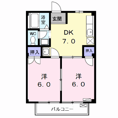 グリーンハイムＩ 203【管理NO：1-004717101-02030】 ★家具家電は申し込み後に搬入します★ ★2026年11月中旬入居可能★の物件画像