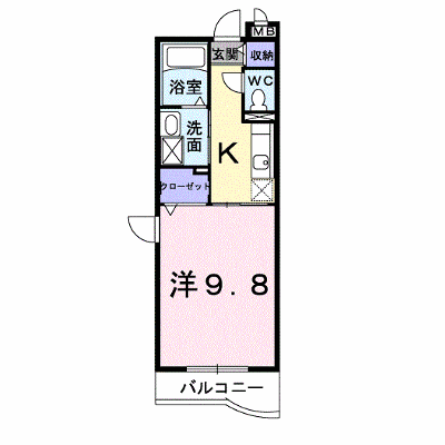 ベル・シャンブル 107【管理NO：1-017238801-01060】 ★家具家電は申し込み後に搬入します★ ★2026年11月下旬入居可能★の物件画像