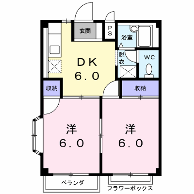 エルディム富士見台Ｂ 103【管理NO：1-004650202-01030】 ★家具家電は申し込み後に搬入します★ ★2026年11月中旬入居可能★の物件画像