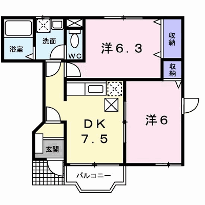 ヌゥベル　アンリ 102【管理NO：1-011220601-01020】 ★家具家電は申し込み後に搬入します★ ★2026年11月中旬入居可能★の物件画像