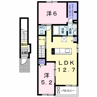 ヴェント 202【管理NO：1-021523201-02020】 ★家具家電は申し込み後に搬入します★の物件画像