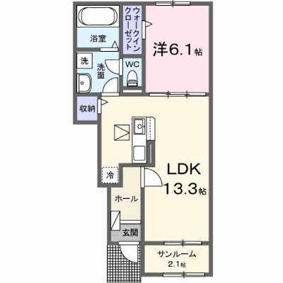 グレイスカルム 103【管理NO：1-028544601-01030】 ★家具家電は申し込み後に搬入します★ ★2027年01月下旬入居可能★の物件画像