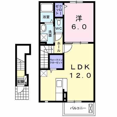 グランソレイユＲＭ　Ⅰ 204【管理NO：1-022547701-02040】 ★家具家電は申し込み後に搬入します★ ★2026年11月上旬入居可能★の物件画像