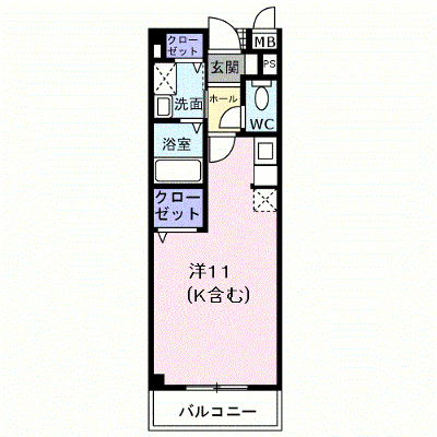 アヴェニール 206【管理NO：1-011096701-02060】 ★家具家電は申し込み後に搬入します★ ★2026年11月下旬入居可能★の物件画像