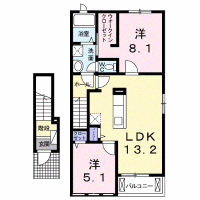 アルモニー　Ⅰ 203【管理NO：1-019283601-02030】 ★家具家電は申し込み後に搬入します★の物件画像