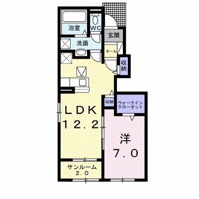 ヴィラ・バガス　Ⅲ 104【管理NO：1-026349103-01040】 ★家具家電は申し込み後に搬入します★ ★2026年12月上旬入居可能★の物件画像
