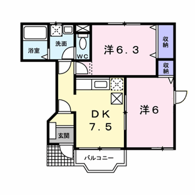 アンバローズ 102【管理NO：1-011040201-01020】 ★家具家電は申し込み後に搬入します★ ★2026年11月中旬入居可能★の物件画像