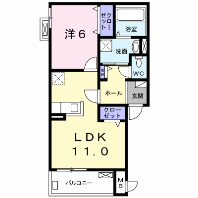 サニーハウス奏 301【管理NO：1-024113801-03010】 ★家具家電は申し込み後に搬入します★ ★2026年10月下旬入居可能★の物件画像