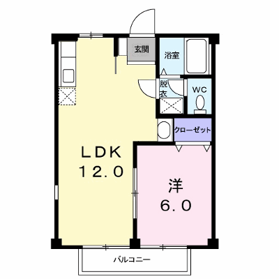 グリーンハイツＡ 203【管理NO：1-006105101-02030】 ★家具家電は申し込み後に搬入します★ ★2026年11月中旬入居可能★の物件画像