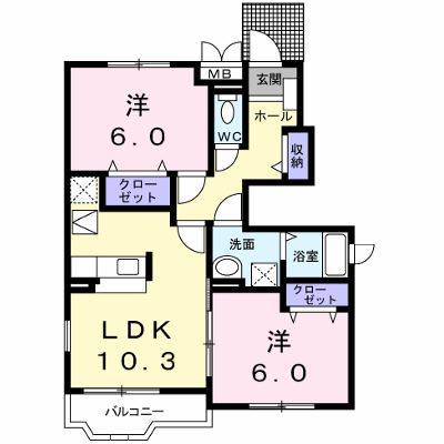 グランボナールⅢ 101【管理NO：1-014460001-01010】 ★家具家電は申し込み後に搬入します★ ★2026年11月中旬入居可能★の物件画像