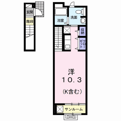 ハレラー 202【管理NO：1-021732701-02020】 ★家具家電は申し込み後に搬入します★の物件画像
