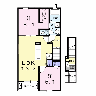ソラーナ 201【管理NO：1-022219501-02010】 ★家具家電は申し込み後に搬入します★ ★2027年01月中旬入居可能★の物件画像