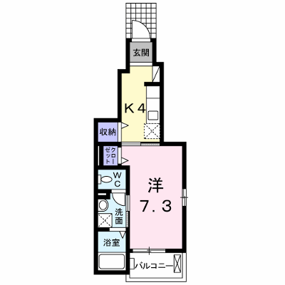 メゾン　サンリル 101【管理NO：1-019951601-01010】 ★家具家電は申し込み後に搬入します★の物件画像